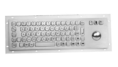 Ruggedized водоустойчивая клавиатура Маунта панели с Trackball, 38mm оптически