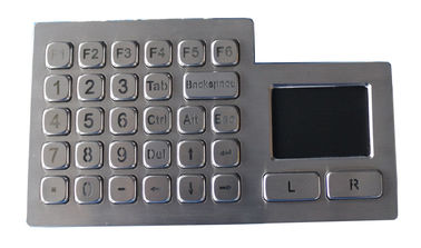 Подгонянная кнопочная панель металла Militaty вандала свободно с загерметизированным Touchpad