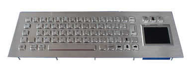 Клавиатура нержавеющего Шрифта Брайля киоска ИП65 водоустойчивая с сенсорной панелью, 68 ключами