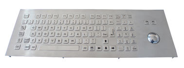 Клавиатура нержавеющей стали промышленная с Trackball и ключами численного и FN