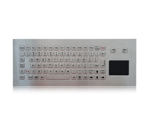 Промышленный Washable FCC клавиатуры компьютера IP65 динамический 5VDC с сенсорной панелью