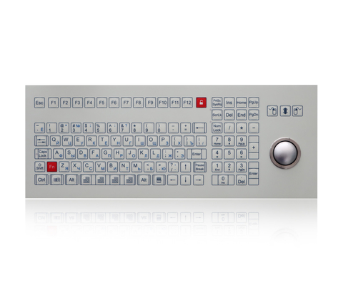 IP65 прочная промышленная клавиатура Trackball Omron переключатель мембрана водонепроницаемая клавиатура