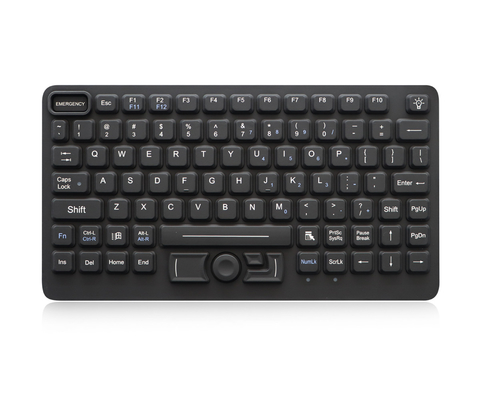 Ip65 Запечатанная военная EMC клавиатура с клавишами Fsr и 12 Fn