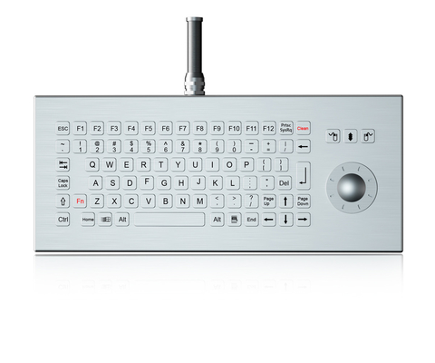 86 клавиш Комплектный формат клавиатура из нержавеющей стали водонепроницаемая взрывостойкая IP68