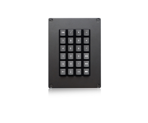 IP54 Механическая клавиатура 24 клавиши с подсветкой, прочная военная клавиатура