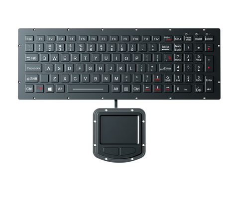 Ультратонкая прочная клавиатура с запечатанной сенсорной панелью и ПКБ военного класса