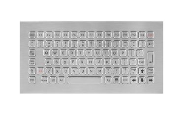 Клавиатура держателя панели доказательства вандала изрезанная, клавиатура нержавеющей стали для киоска обслуживания собственной личности