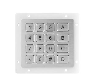 Числовая клавиатура 16 усб матрицы нержавеющей стали пользуется ключом компактный формат