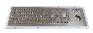 Усиливанная металлическая клавиатура ИП67 держателя панели делает 73 ключа водостойким