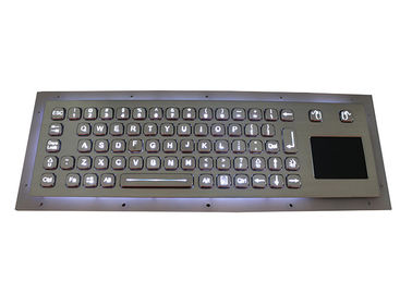 беспроводная клавиатура перемещения 2мм ключевая с киоском ИП67 нержавеющей стали сенсорной панели