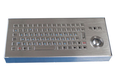 Доказательство вандала клавиатуры нержавеющей стали ключей ИП68 86 настольное с ключами трекбола/ФН