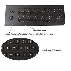 Динамический водоустойчивый MTBF держателя 20000H панели клавиатуры компьютера IK09