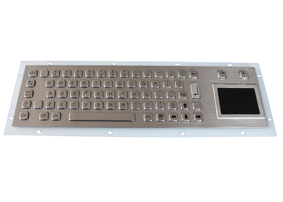 Клавиатура PS2 IP67 промышленная ровная с сенсорной панелью курсора