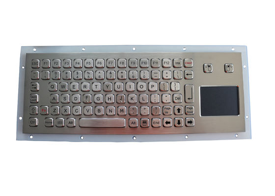 Динамическая водоустойчивая клавиатура металла IP67 Washable с сенсорной панелью