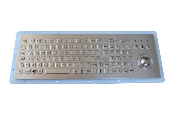 107 панель клавиатуры IP67 трекбола ключей промышленная установила динамическое