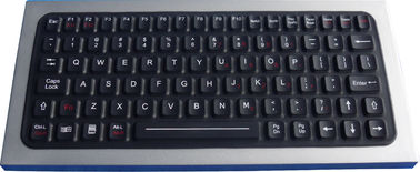 Силиконовая резина IP68 ruggedized клавиатура с загерметизированным алюминиевым снабжением жилищем металла для лаборатории, клиники