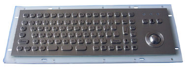 Промышленная клавиатура компакта киоска металла с усиливанным трекболом
