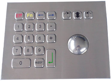 Интерфейс USB мыши указывая прибора trackball нержавеющей стали IP65 304