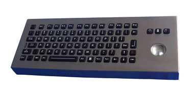 Клавиатура водоустойчивого настольного компьютера IP65 промышленная с клавиатурой Trackball/rollerball