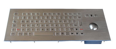 84 ключевая Washable промышленная клавиатура с Trackball, клавиатура нержавеющей стали