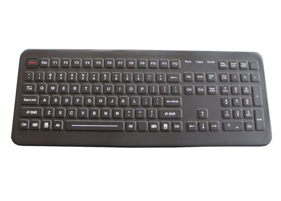 Динамическая загерметизированная клавиатура 30mA силикона промышленная для усиливанного компьютера