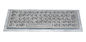 Клавиатура Usb 64 ключей освещенная контржурным светом нержавеющей сталью, промышленная клавиатура металла с Trackball