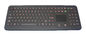 Красный цвет осветил 108 клавиатуру ruggedized ключами полную с touchpad для медицинской