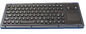 Черная пылезащитная промышленная освещенная контржурным светом загоренная клавиатура с CE RoHS touchpad