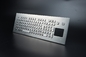 Промышленная клавиатура из металлической нержавеющей стали с сенсорной панелью для киоска
