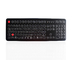 107 клавиш Промышленная мембранная клавиатура с химической и жидкостной стойкостью G.W. 1.40KG