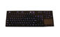 Washable клавиатура силикона промышленная с числовой клавиатурой освещает контржурным светом