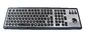Легкая клавиатура клавиатуры держателя панели металла чистки/usb с trackball dirtproof