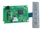 IP65 5 пользуется ключом промышленная кнопочная панель металла с размером 100 * 25mm электронного регулятора