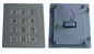 Металл 12 матрицы многоточия IP65 пользуется ключом кнопочная панель упорного телефона вандала численная для промышленного
