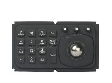 Ключевая клавиатура держателя панели миниые 15 с trackball для медицинского, диагностического оборудования