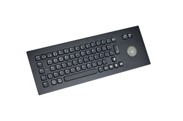 Компактная черная Titanium промышленная клавиатура металла с 69 ключами