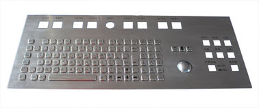 Подгонянная промышленная клавиатура с клавиатурой нержавеющей стали Trackball механически водоустойчивой