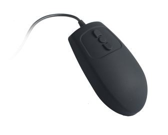 Загерметизированная гигиеническая оптически чернота или белизна указывая прибора мыши Trackball