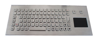 клавиатура компьютера нержавеющей стали 85 ключей с touchpad для промышленного киоска