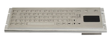 Клавиатура малого динамического доказательства вандала IP65 промышленная с Touchpad, коротким ходом