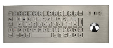 Динамическая промышленная клавиатура ИП67 с трекболом