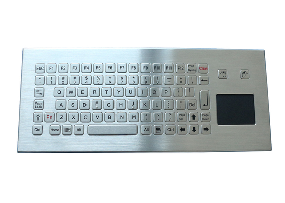 Настольная клавиатура IP68 с клавиатурой нержавеющей стали доказательства вандала сенсорной панели промышленной