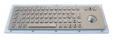 Изрезанная клавиатура Шрифта Брайля многоточия держателя задней панели с trackball 38mm механически