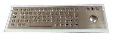 Клавиатура с Trackball, плоская ключевая клавиатура SS доказательства вандала промышленная с ключом 69