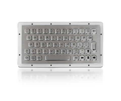 Клавиатура таможни 53 ключей ультра тонкая усиленная Сс в расклассифицированном доказательстве воды металла