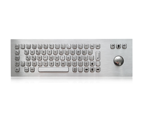 69 клавиатура держателя панели формата IP65 ключей компактная с интерфейсом USB трекбола 38mm
