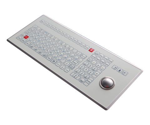 Фронт трекбола клавиатуры переключателя мембраны 106 ключей медицинский - установка панели