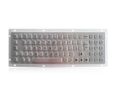 Клавиатура киоска металла нержавеющей стали 79 ключей мини с числовой клавиатурой
