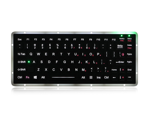 Прочная врезанная военная клавиатура EMC с ключами полимера