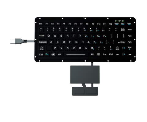 Устойчивая силиконовая клавиатура, встроенная в ПКБ, устойчивая к солёному туману